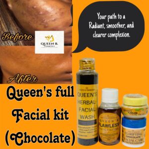 Queen’s Facial kit - Chocolate
