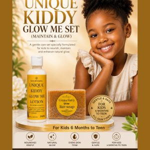 Unique Kiddy Maintain And Glow Set