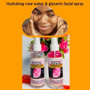 Rose Water And Glycerin Facial Spray
