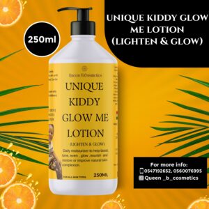 Unique Kiddy Glow Lotion - Lighten And Glow